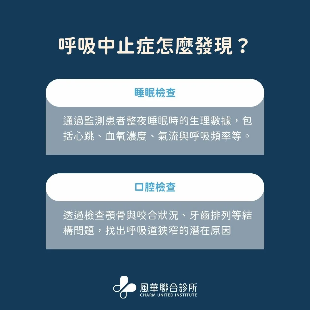 呼吸中止症怎麼發現？